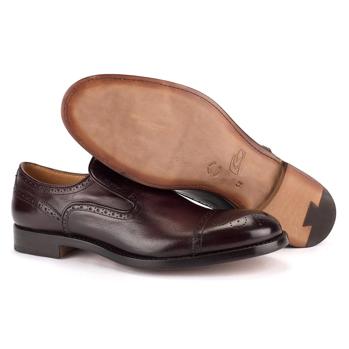 ABEL 59014 <br> Brown Slip-on