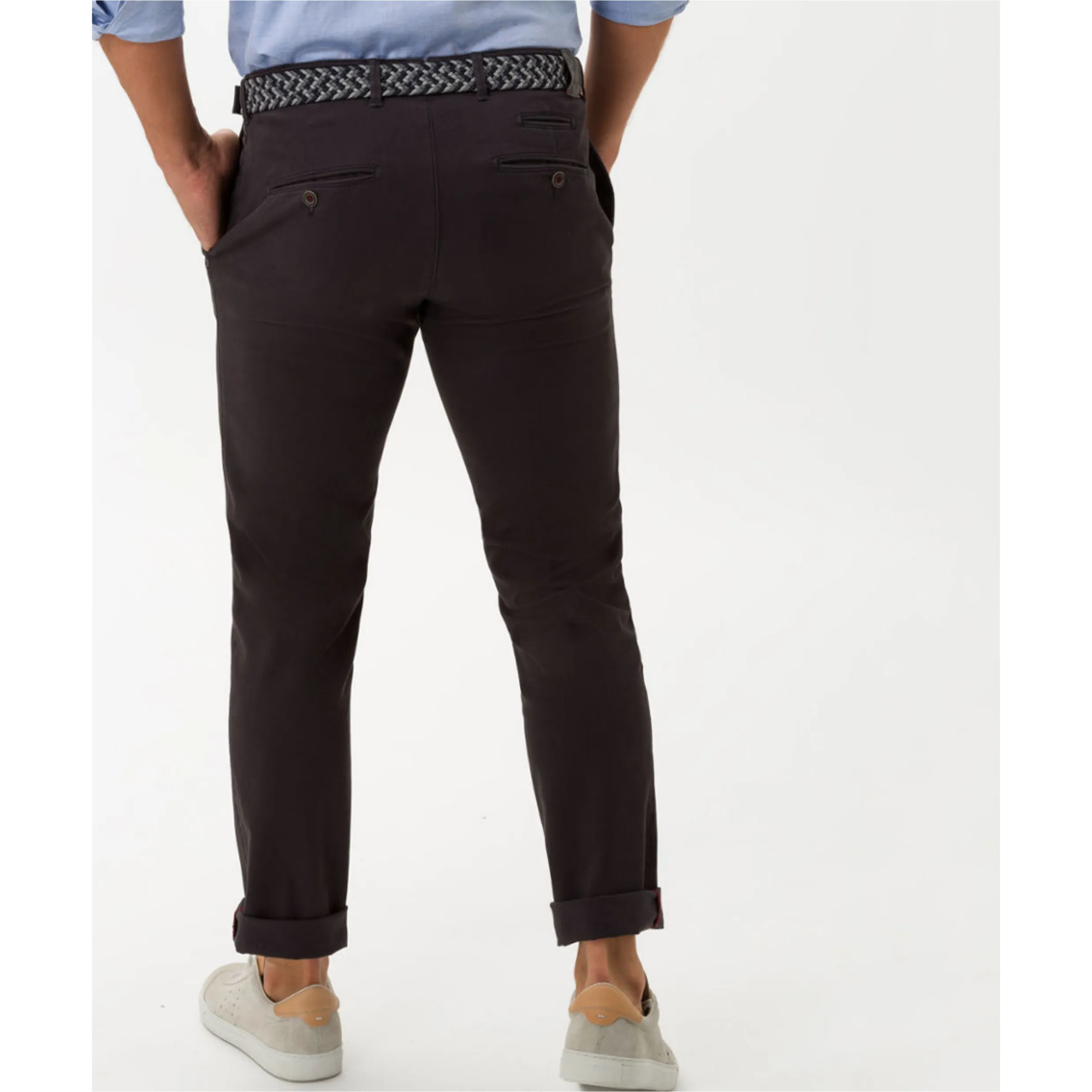 Brax Hi-Flex: ultra-elastic Slim Chino - Anthracite 83-1647 Fabio