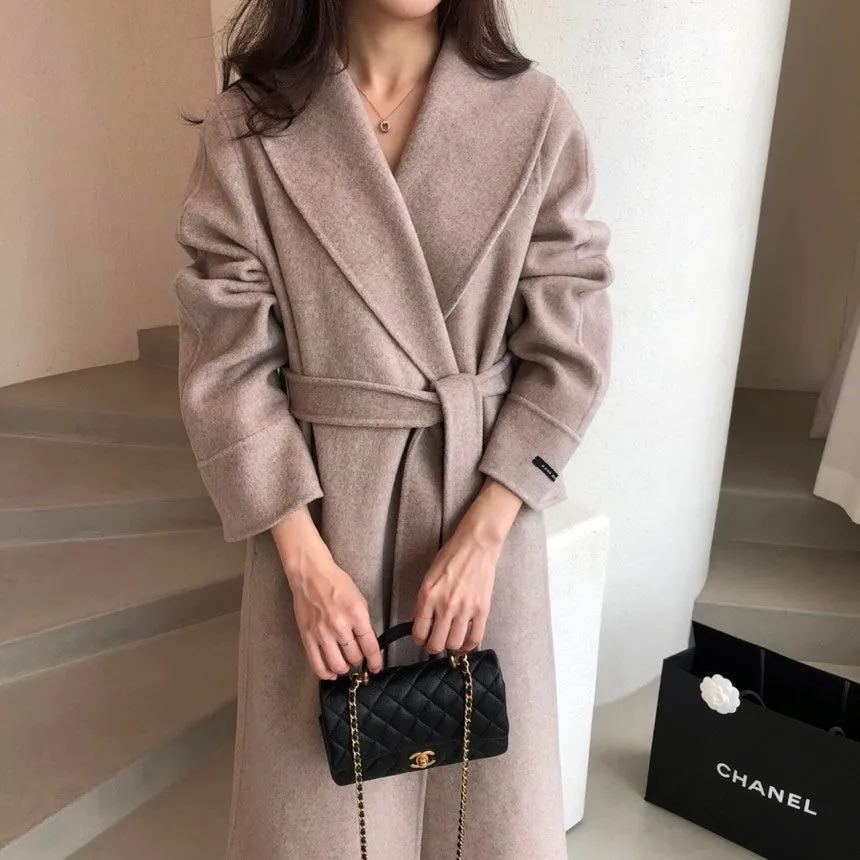 Briana Handmade Wool Coat - 90% Wool