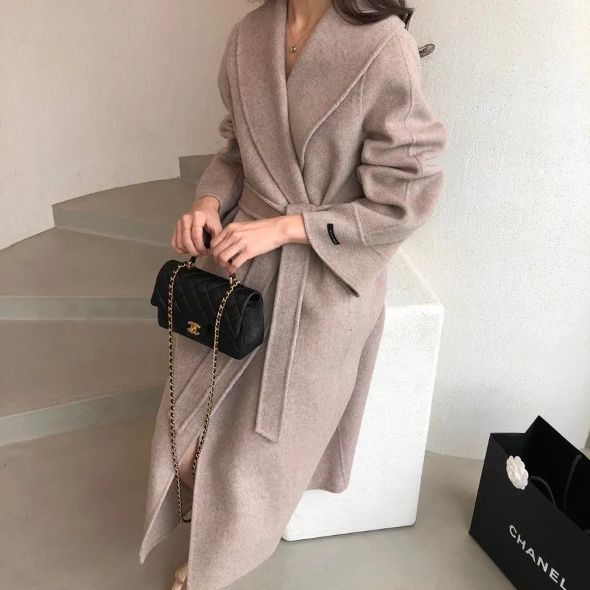 Briana Handmade Wool Coat - 90% Wool