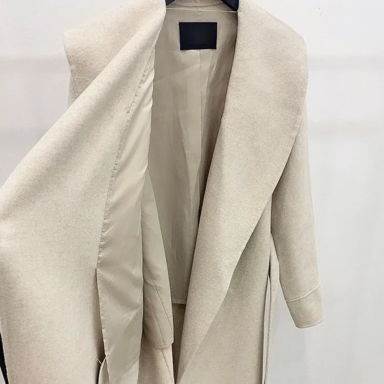 Briana Handmade Wool Coat - 90% Wool