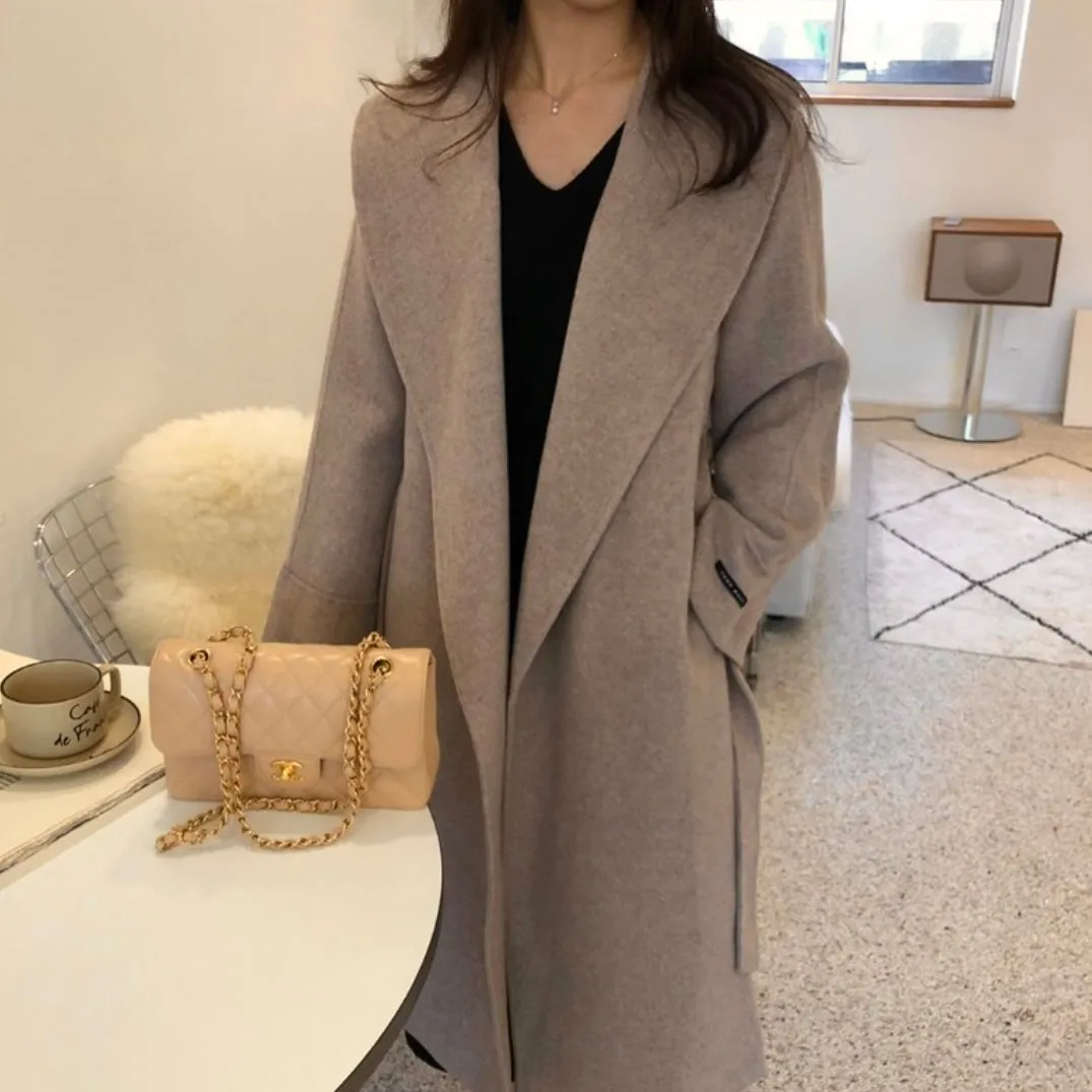 Briana Handmade Wool Coat - 90% Wool