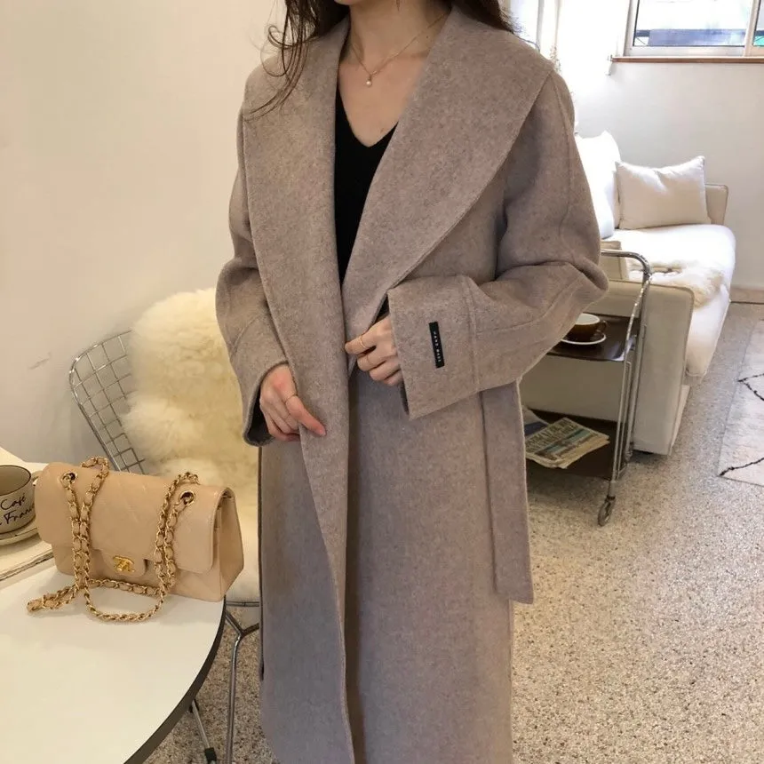 Briana Handmade Wool Coat - 90% Wool