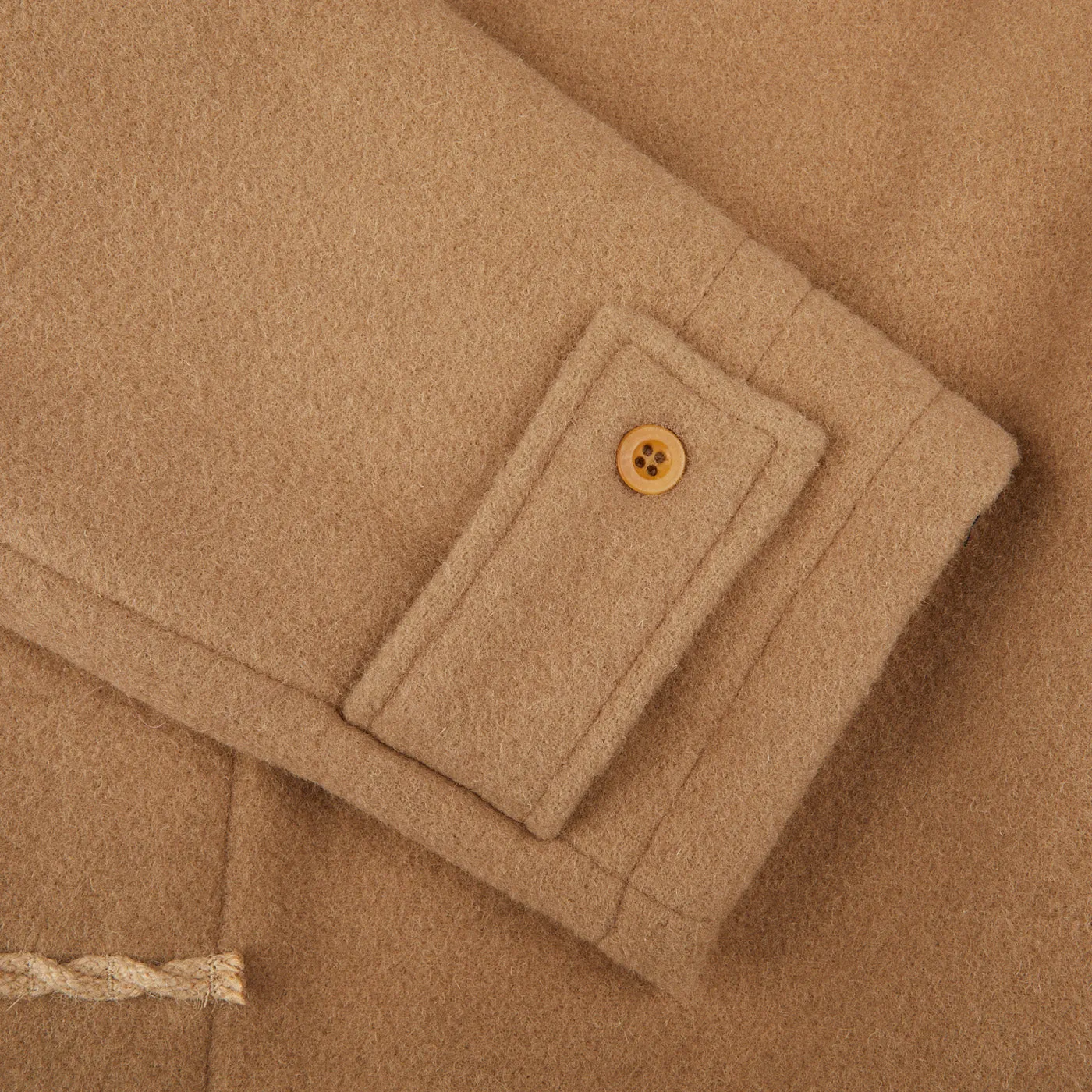 Camel Wool Monty Duffel Coat