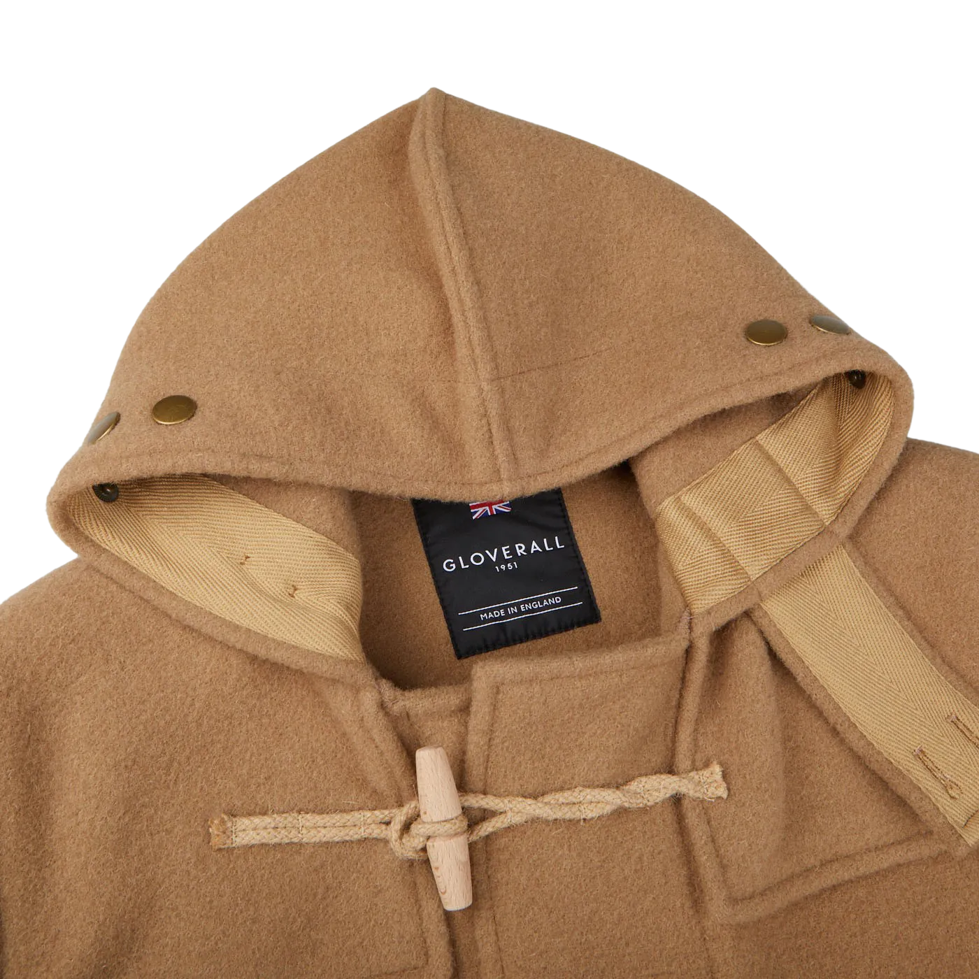 Camel Wool Monty Duffel Coat