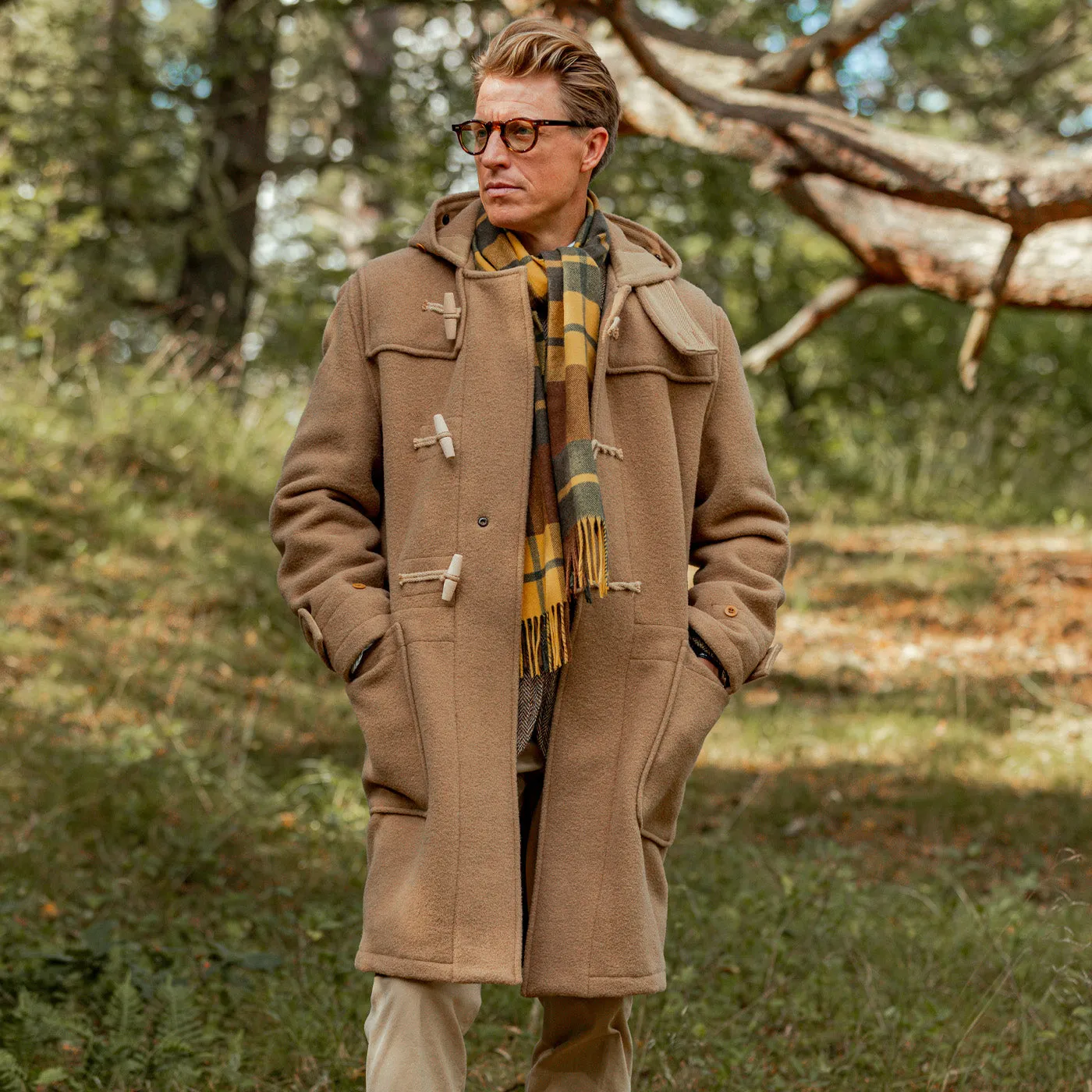 Camel Wool Monty Duffel Coat