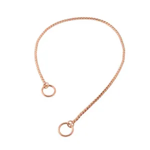 Champagne - Slip Snake Show Chain - Rose Gold