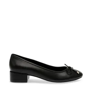 Cherish Flat Shoe BLACK LEATHER