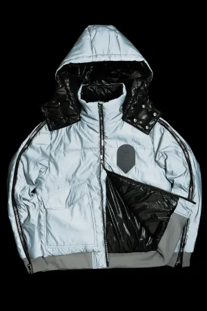 Chin Reflective Puffer Jacket