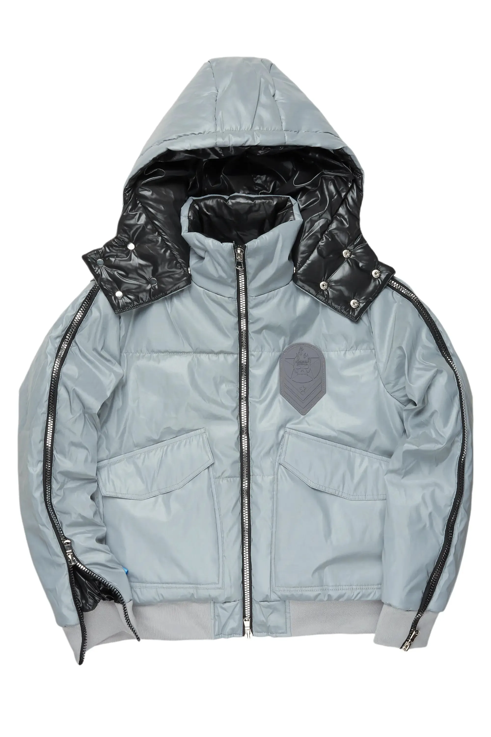 Chin Reflective Puffer Jacket