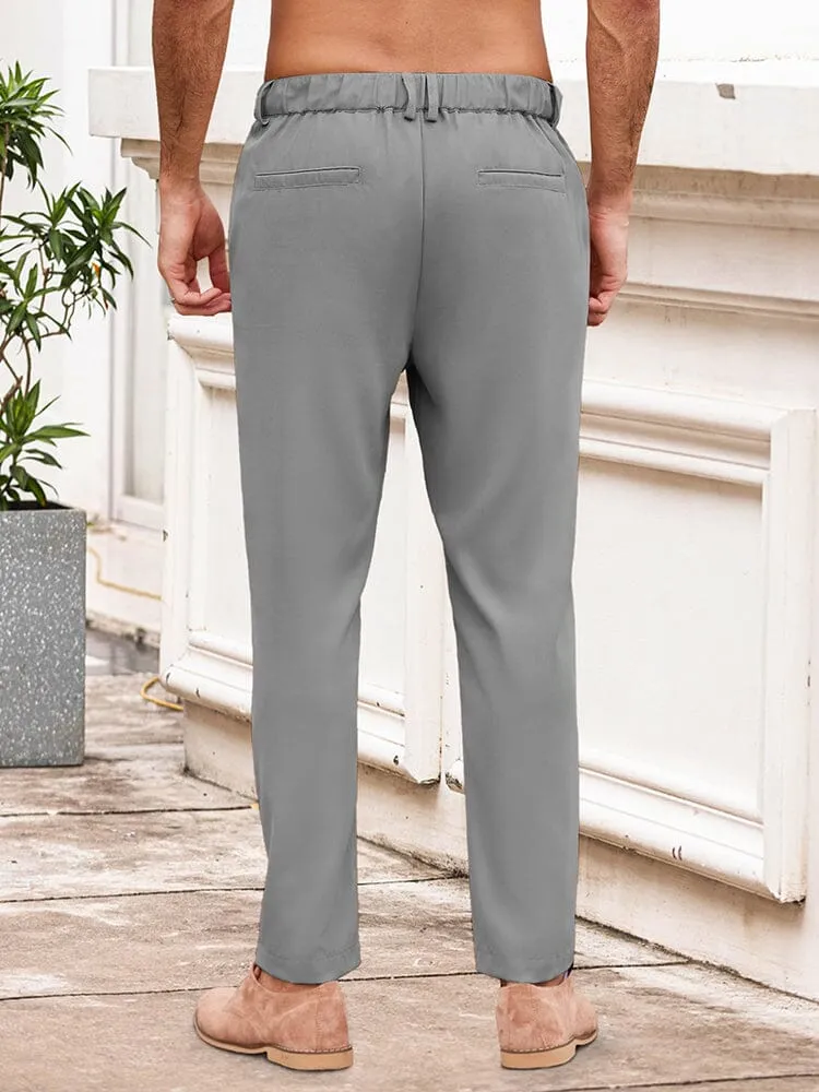 Classic Solid Color Chino Pants (US Only)