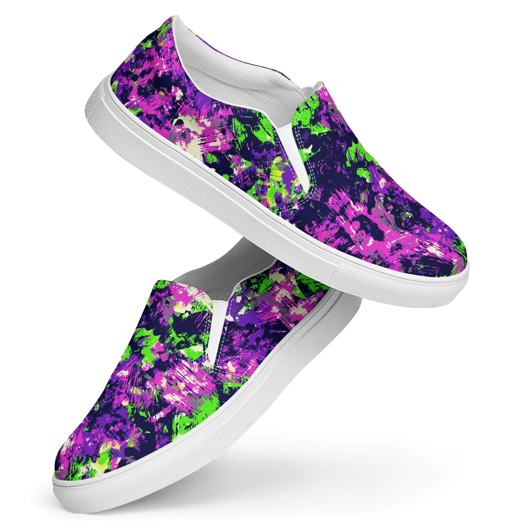 Dino Blood Women's Slip Ons