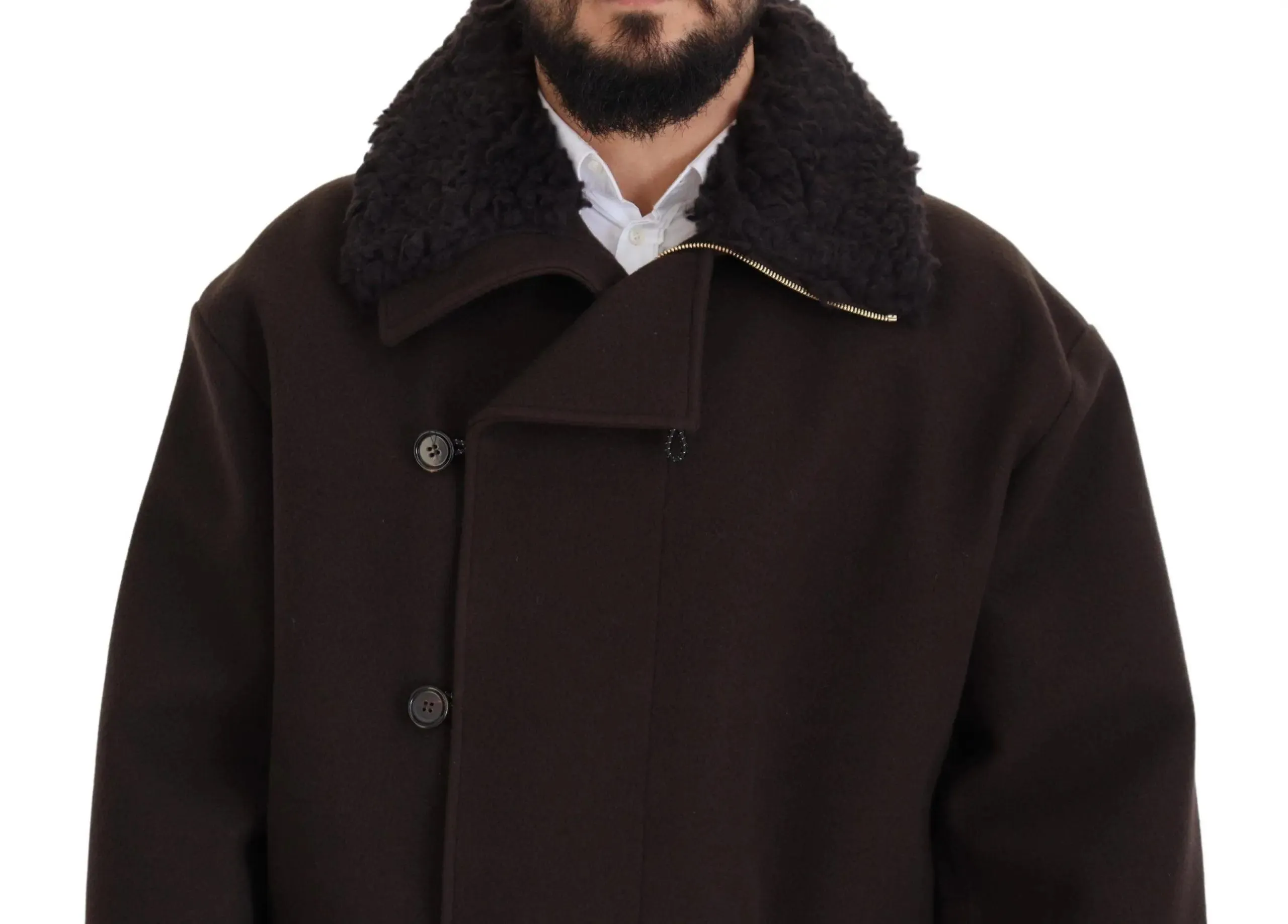 Dolce & Gabbana Shearling Coat Jacket