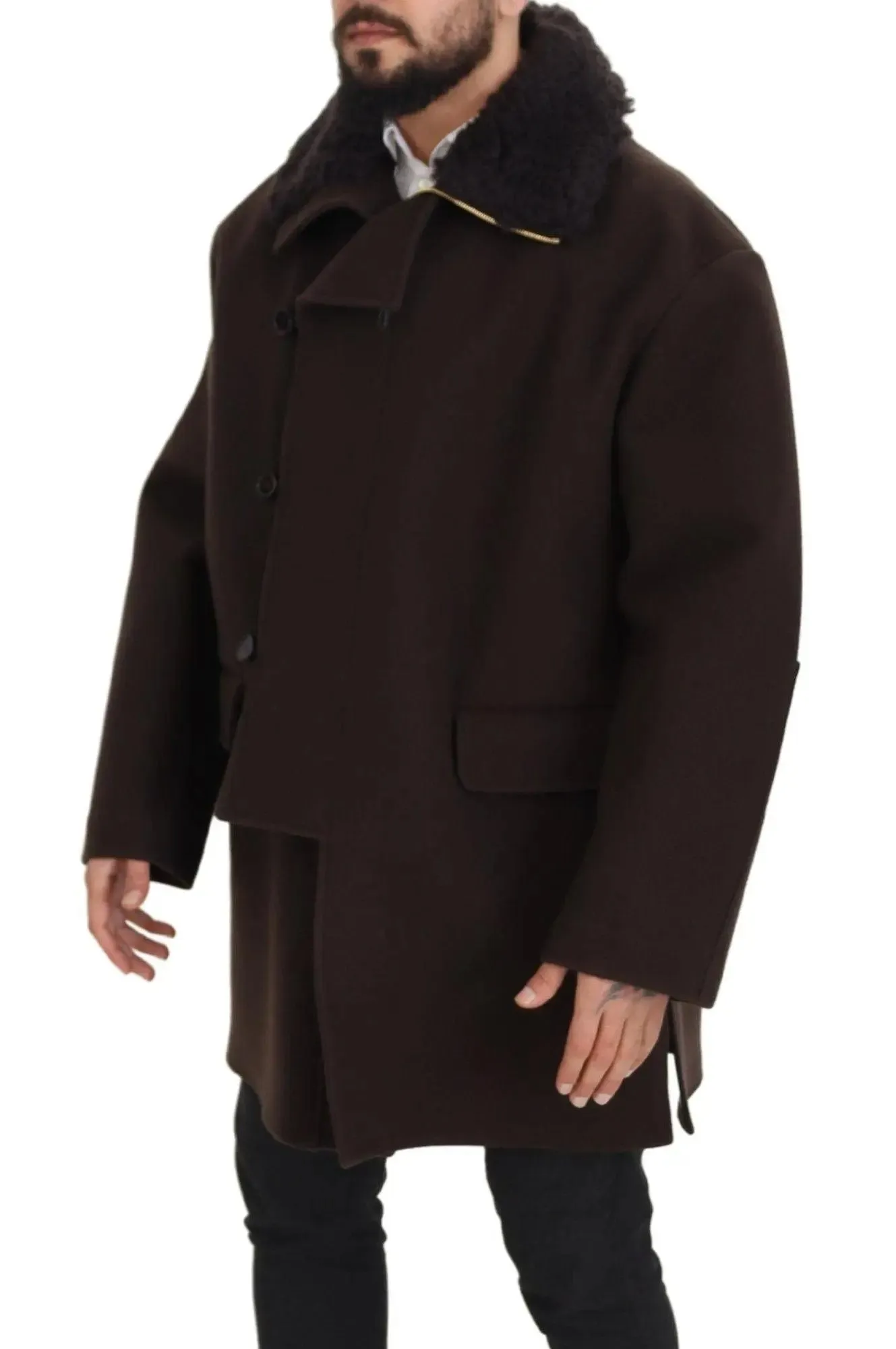 Dolce & Gabbana Shearling Coat Jacket