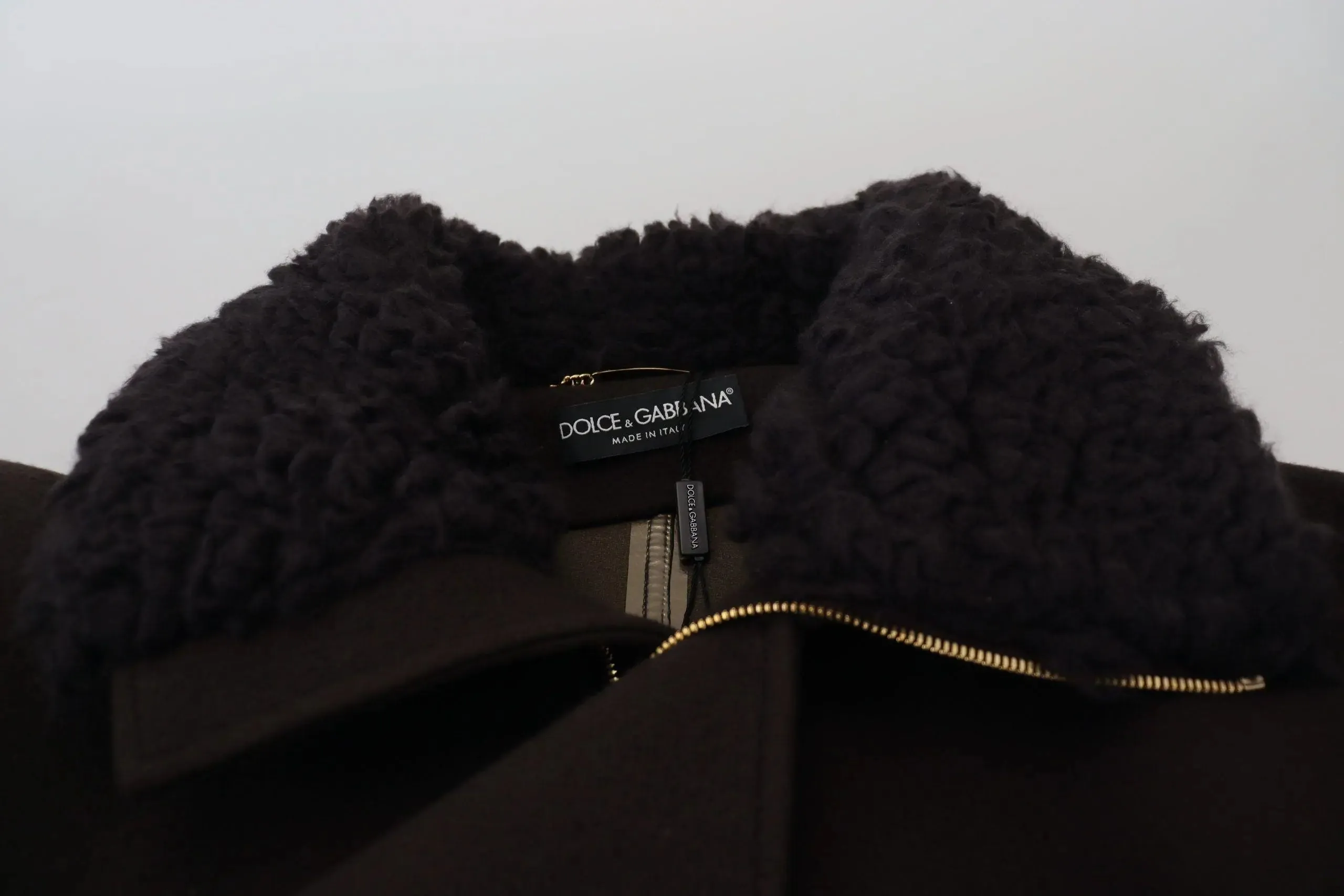 Dolce & Gabbana Shearling Coat Jacket