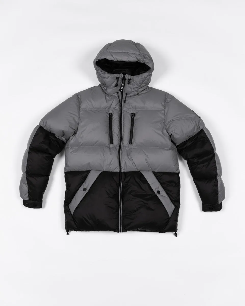 Dual Phantom Puffer - Grey / Black