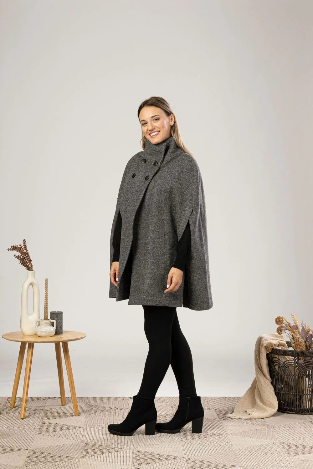 Elegant Cape Coat