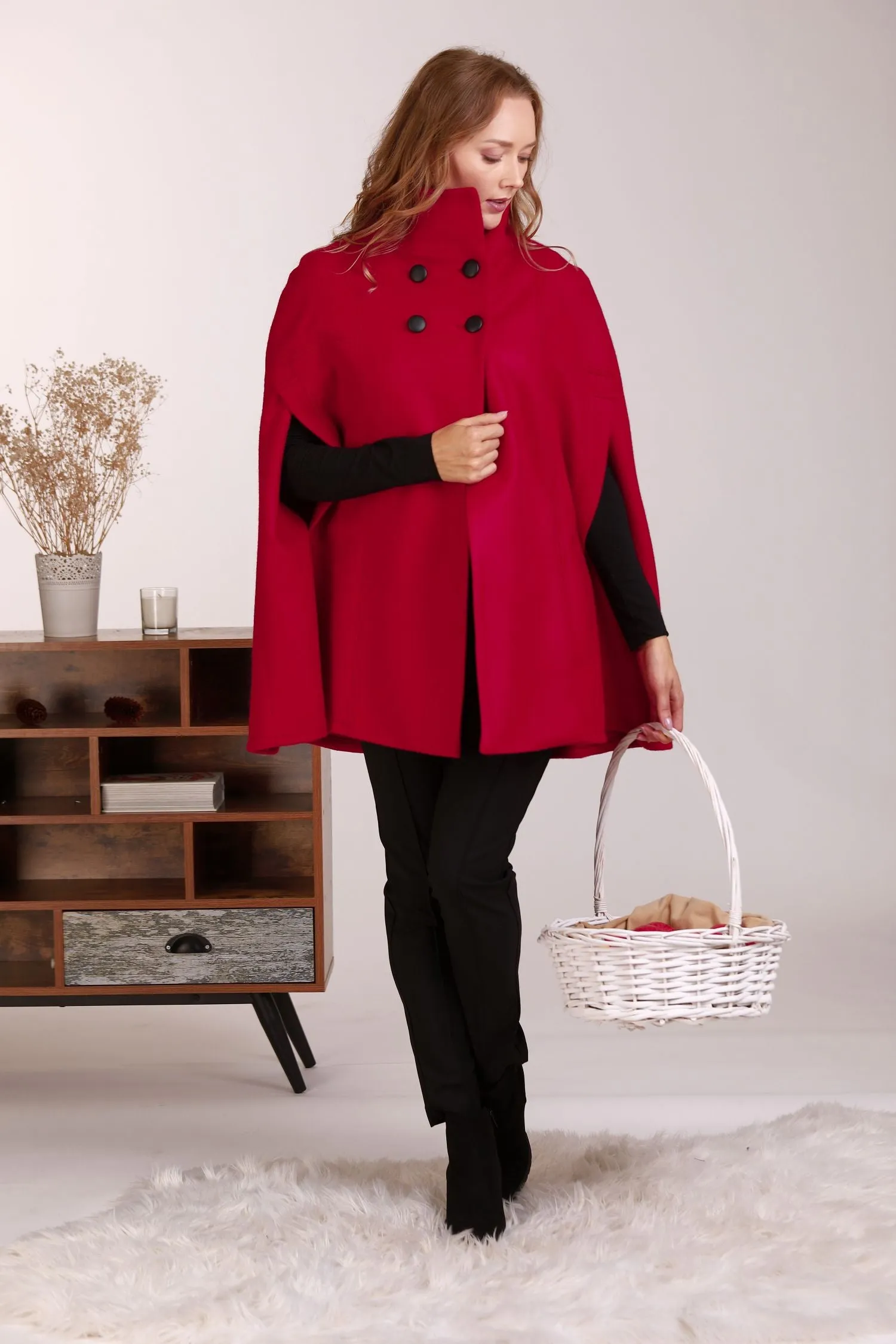 Elegant Cape Coat