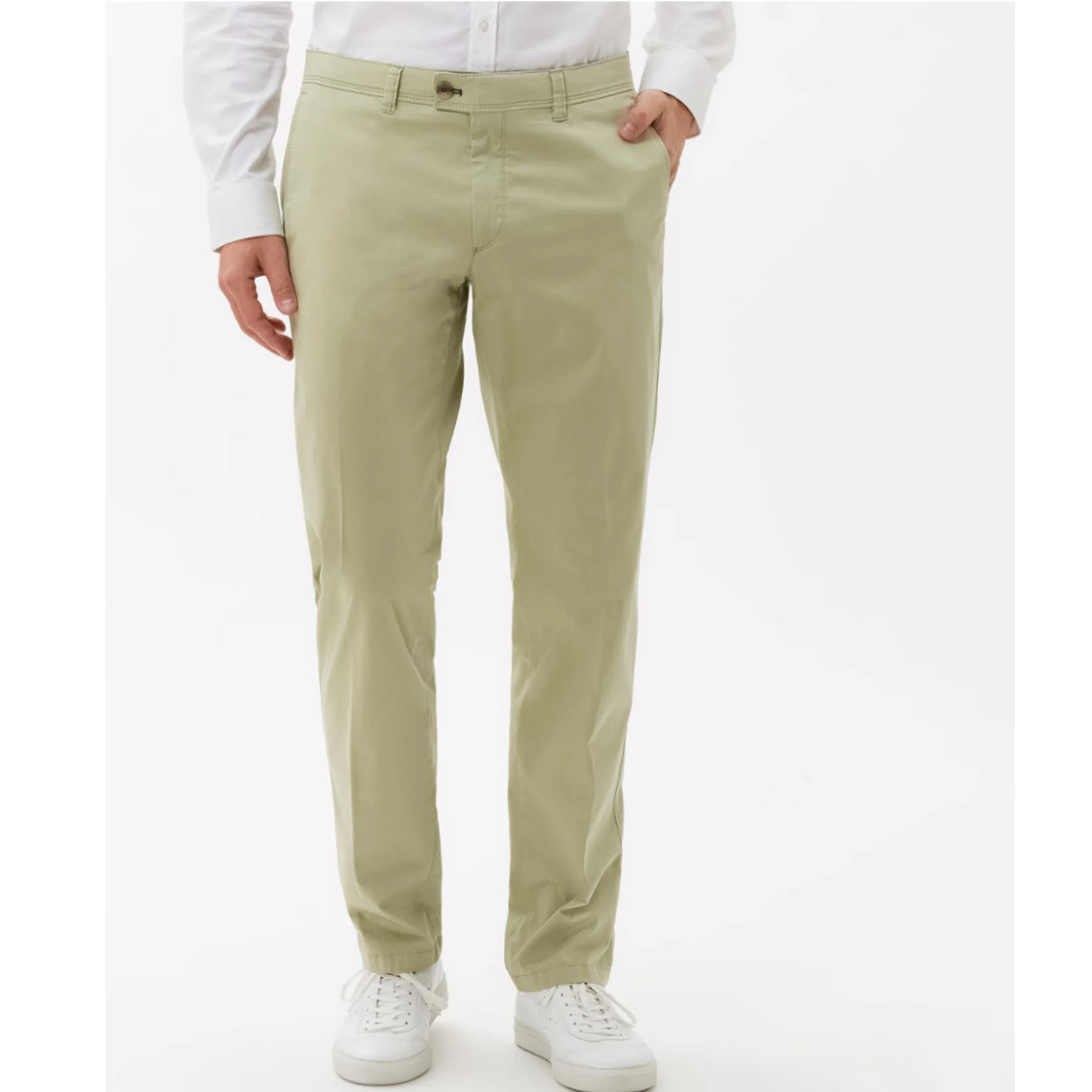 Eurex by Brax Luxury Quality Gaberdine Cotton Chino Jim - Mint 54-1707