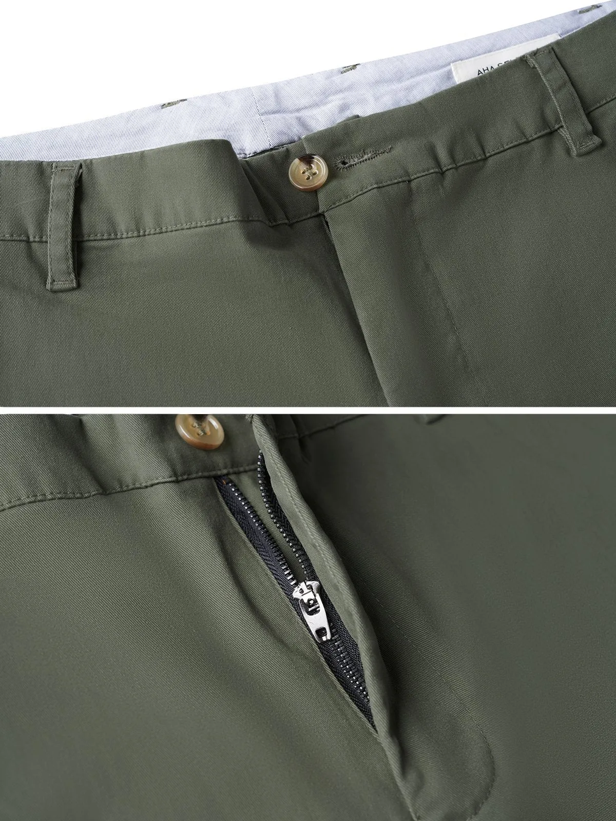 Everyday Stretch Non-Iron Cotton Chino Performance Pocket