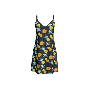 Floral Dusk Slip Dress