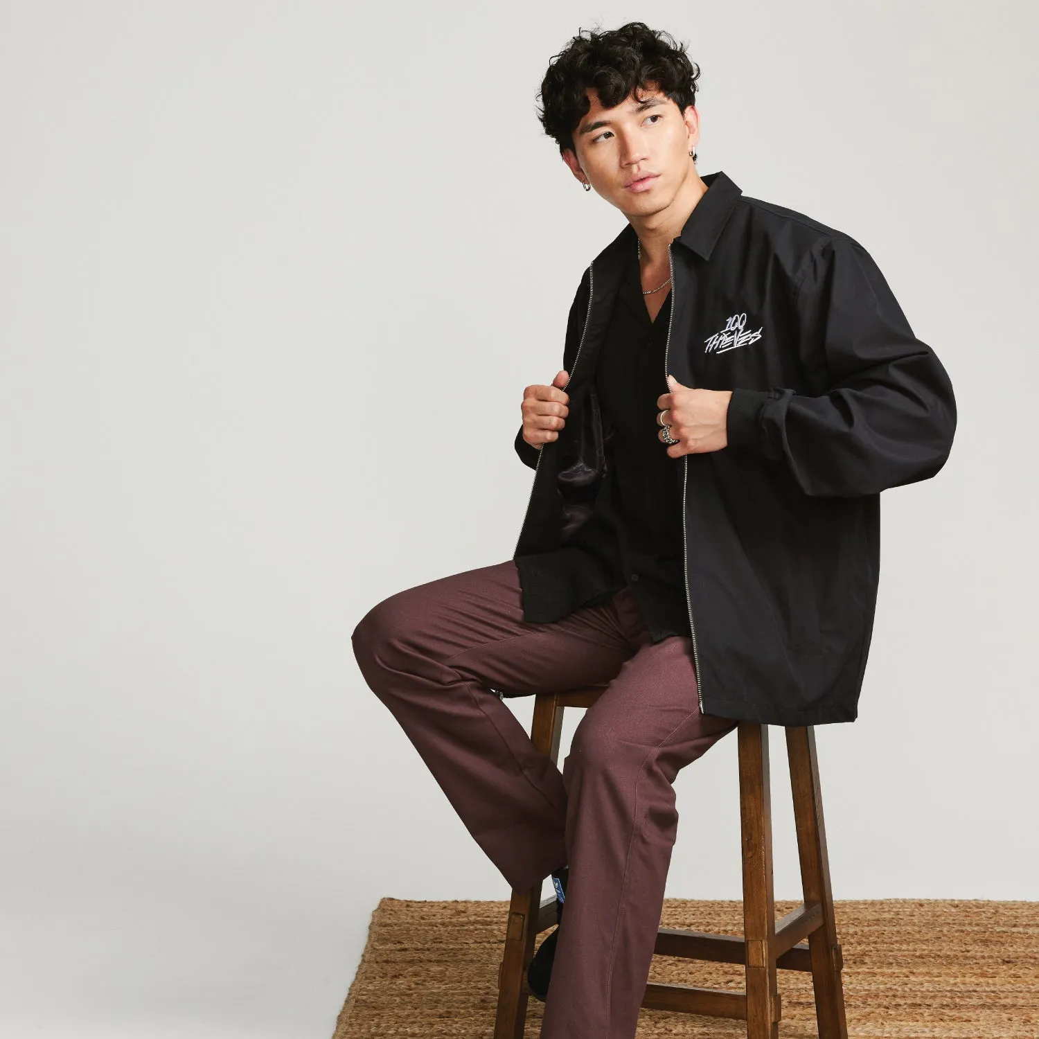 Foundations FW'23 Chino - Burgundy