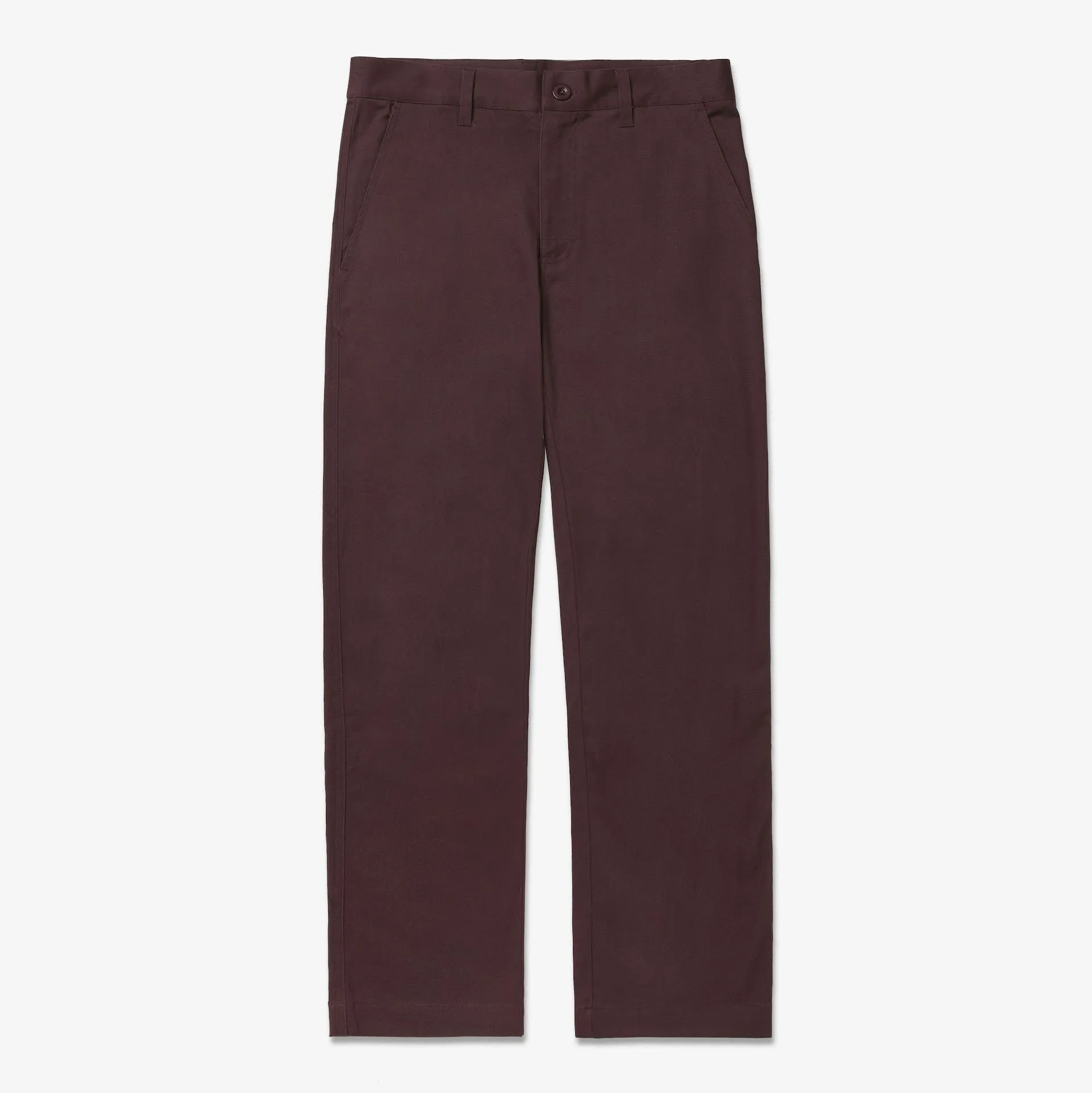 Foundations FW'23 Chino - Burgundy