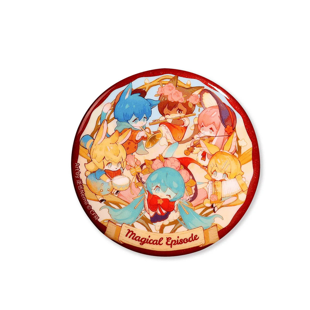 Hatsune Miku - Hatsune Miku Magical Episade Series Badge BEMOE