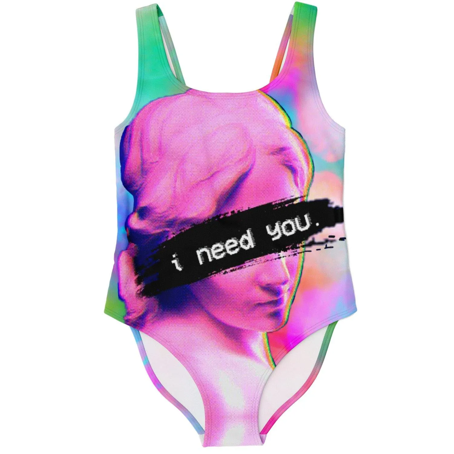 I Need You Artsy Swimsuit