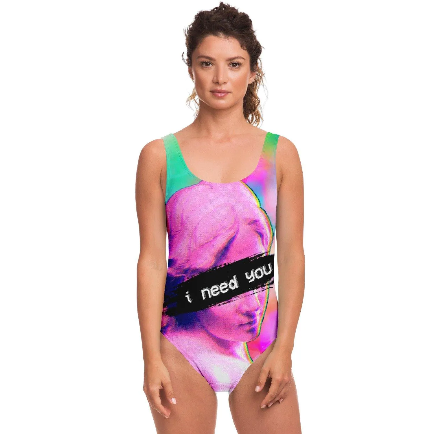 I Need You Artsy Swimsuit