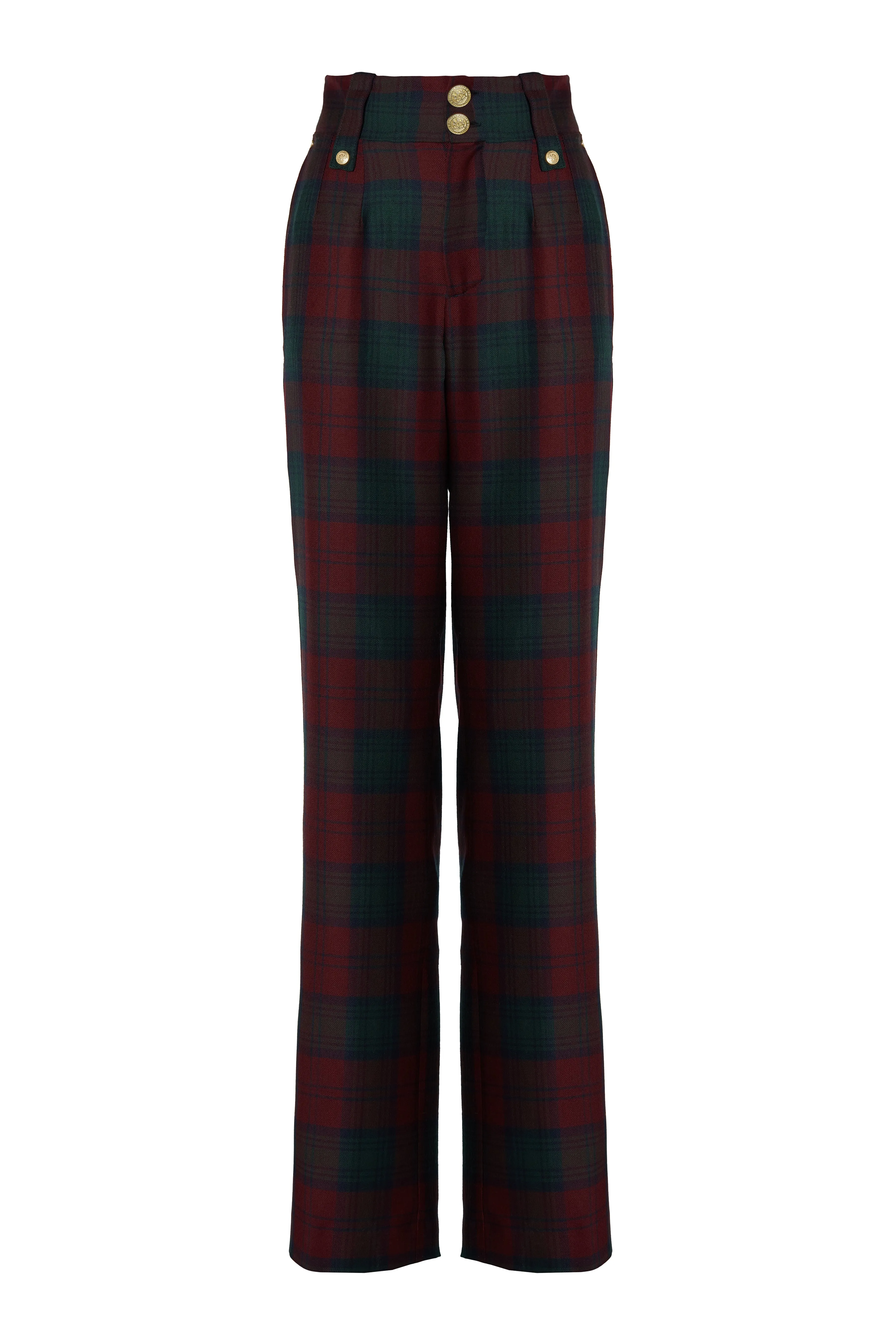 Jade's Mulberry Tartan Look