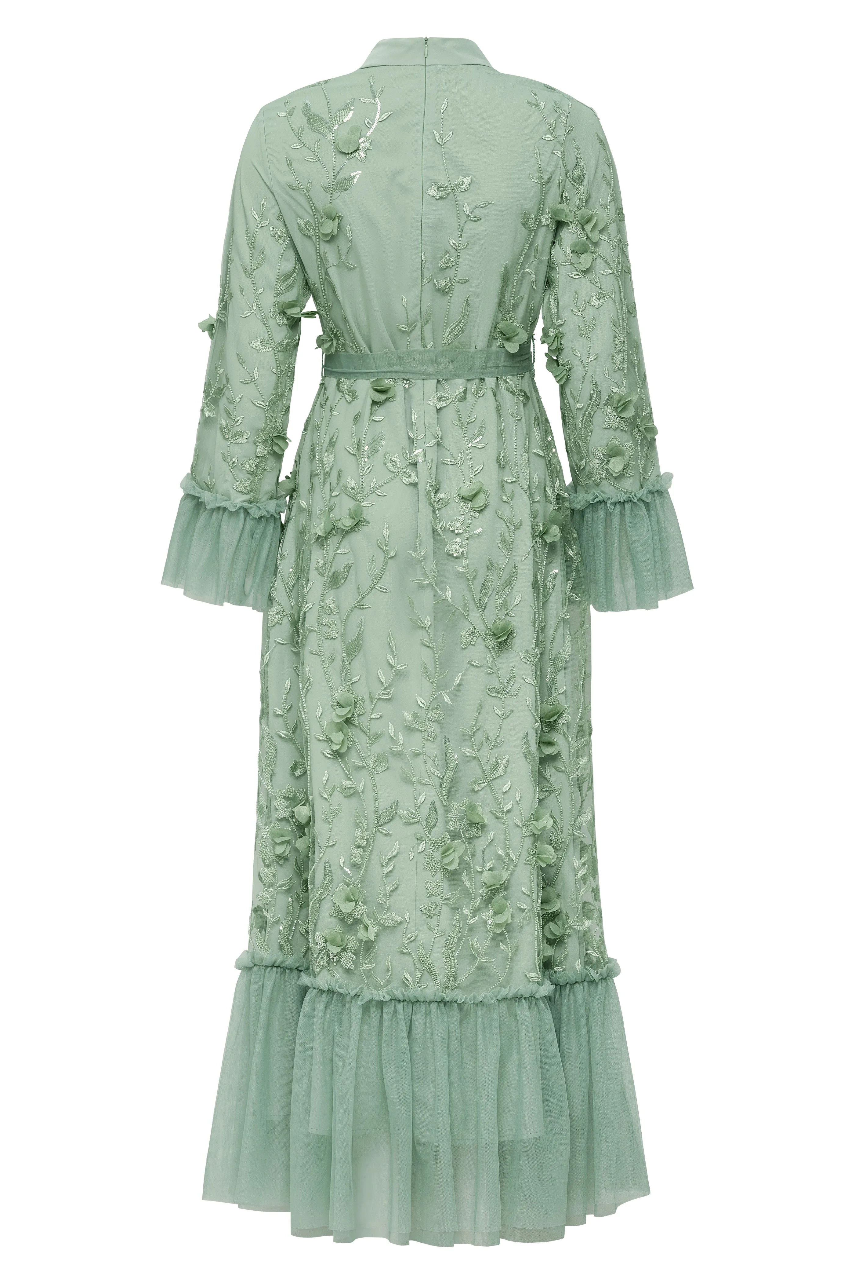 Layan formal Dress - Mint Green