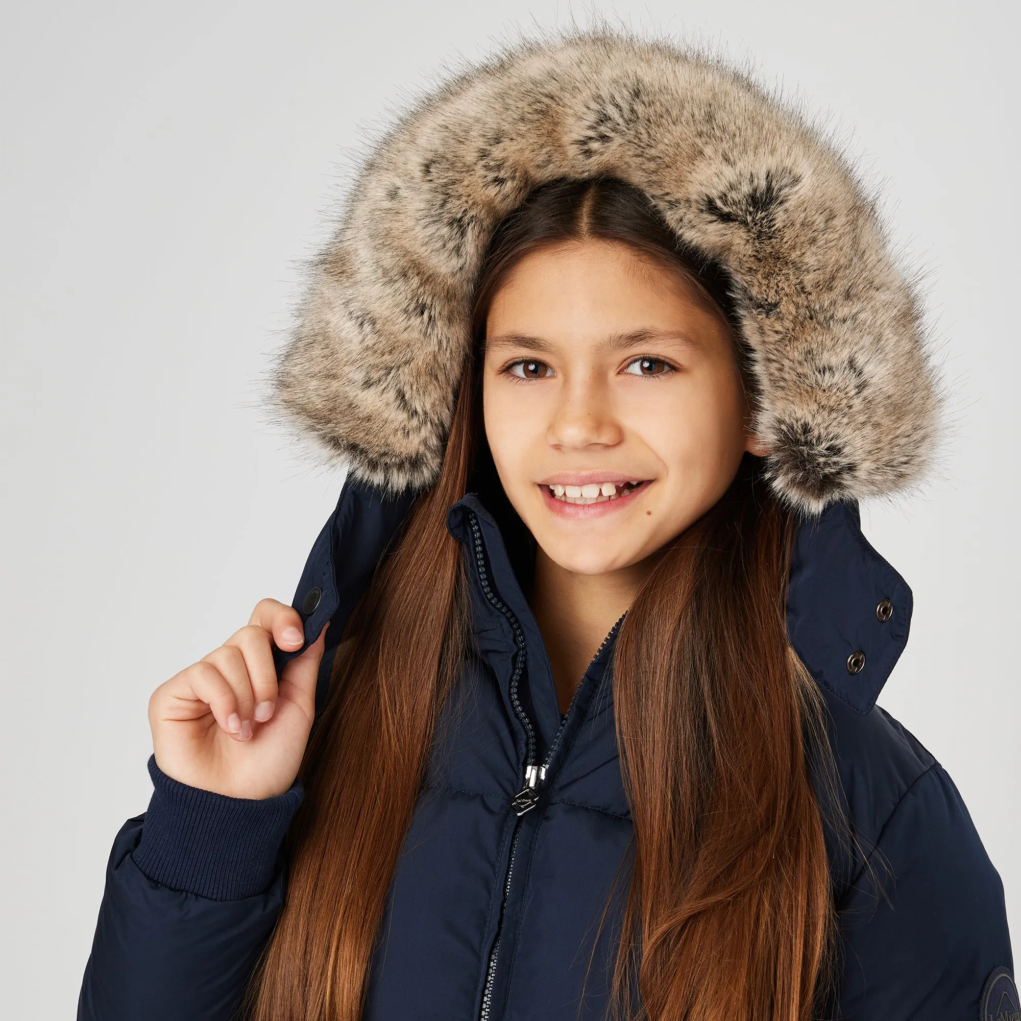 Lemieux Young Rider Gia Puffer Jacket - Navy