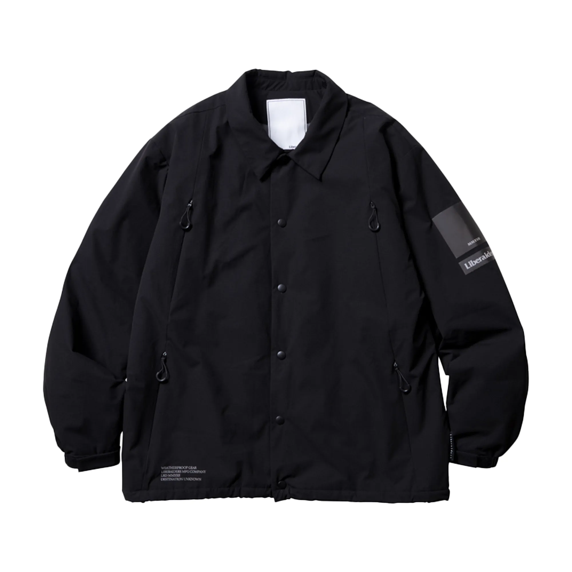 Liberaiders Puffer Coach Jacket Black