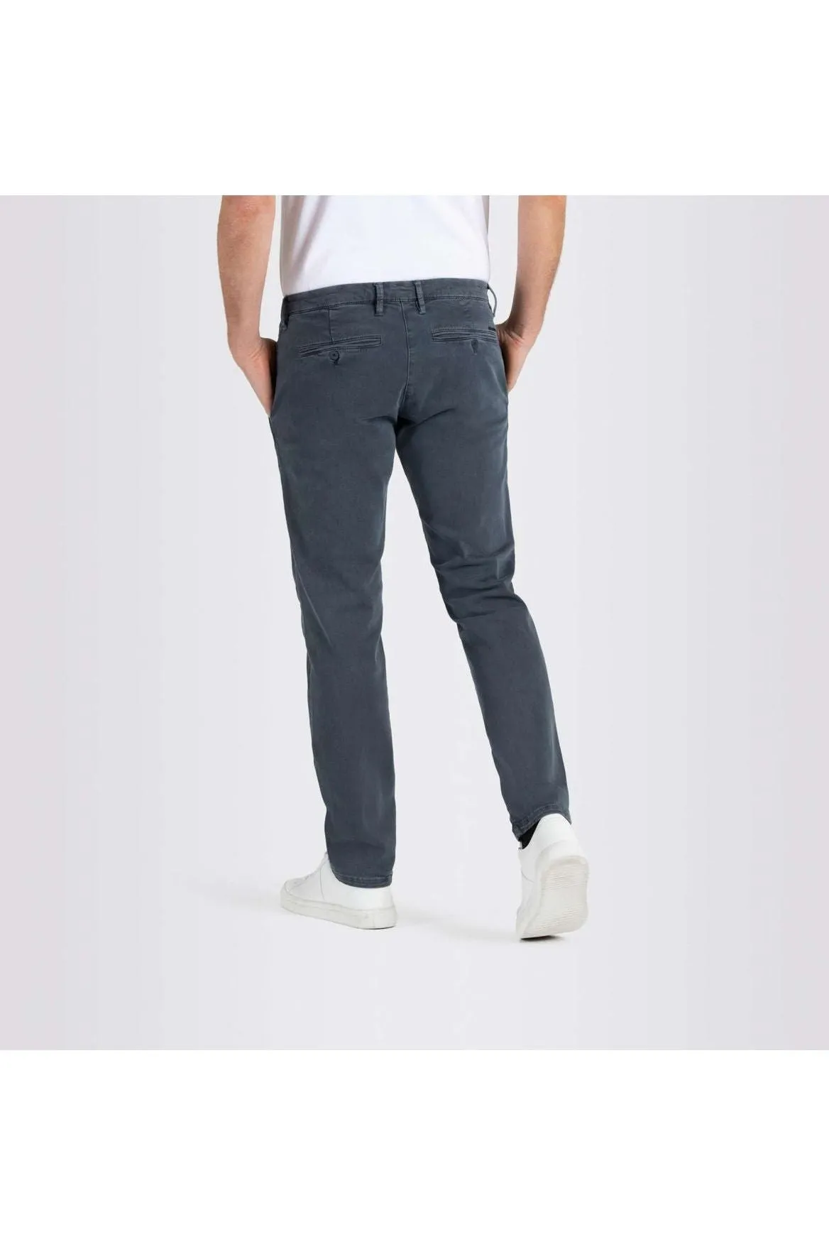 Mac Jeans-Men's Driver Pants Modern Fit 6351-00-1995L | 180W Blue Grey  | Men's Modern Fit Chino