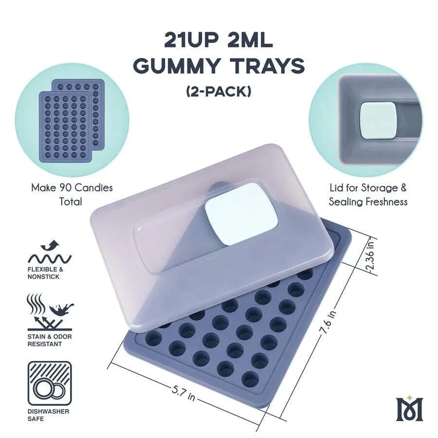 Magical | 21UP Gummy Molds 2mL (2 PACK)