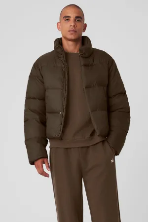 Platinum Puffer - Espresso