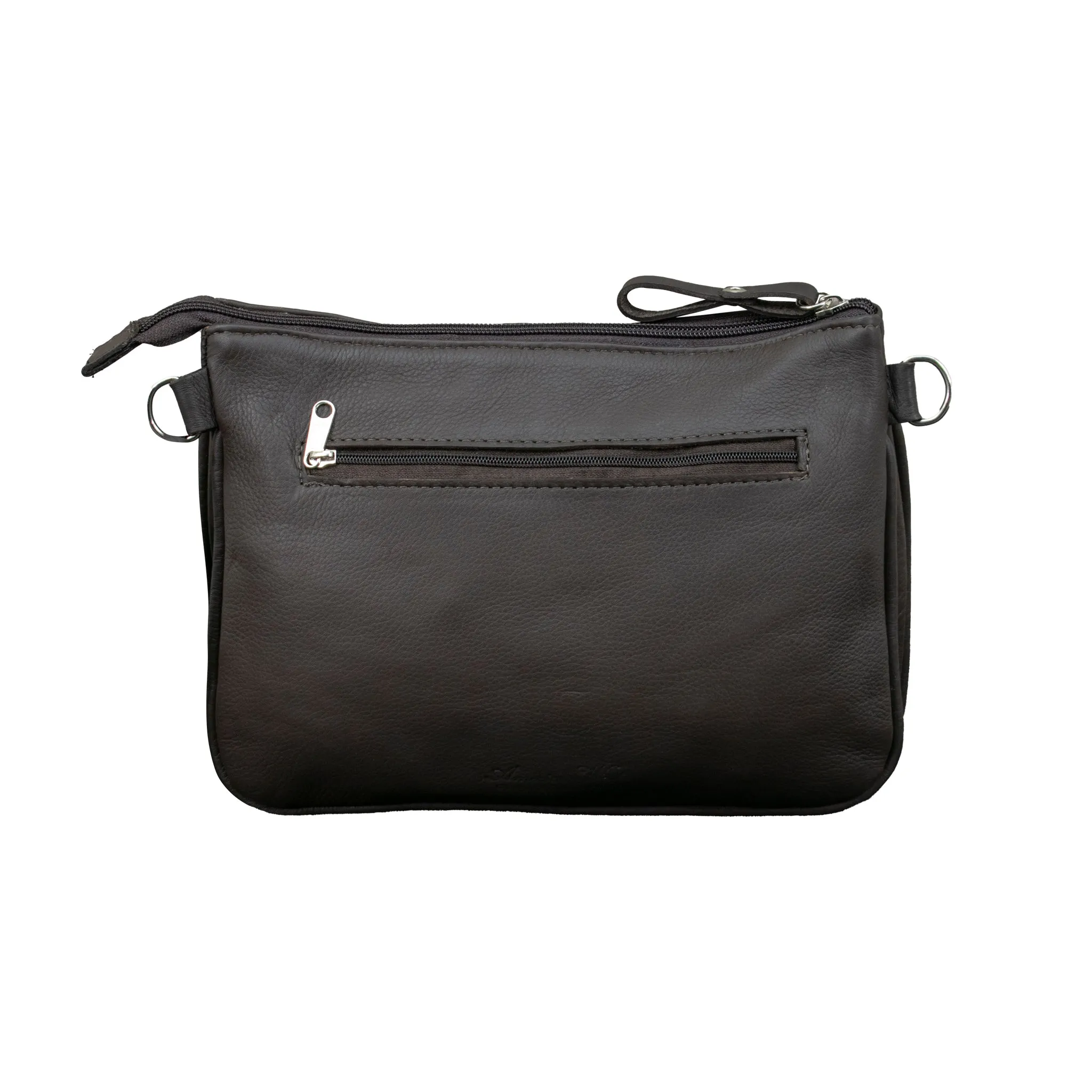 Pony Multi-Compartment Crossbody w/ Hair-On Hide