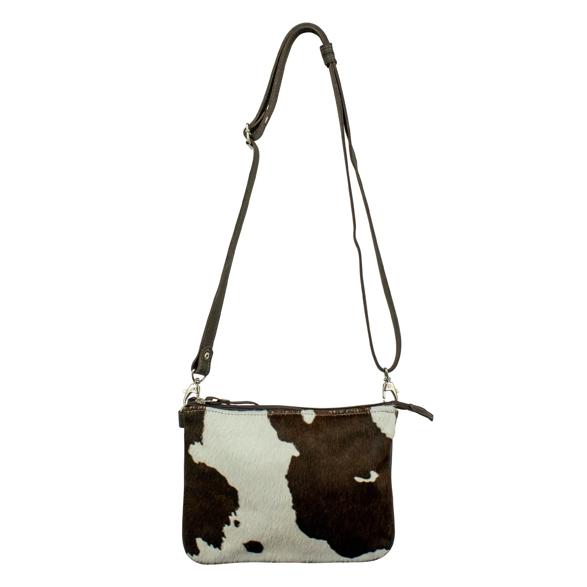 Pony Multi-Compartment Crossbody w/ Hair-On Hide