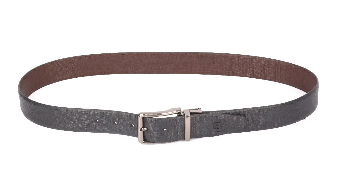 REVERSIBLE FORMAL LEATHER BELT 43003