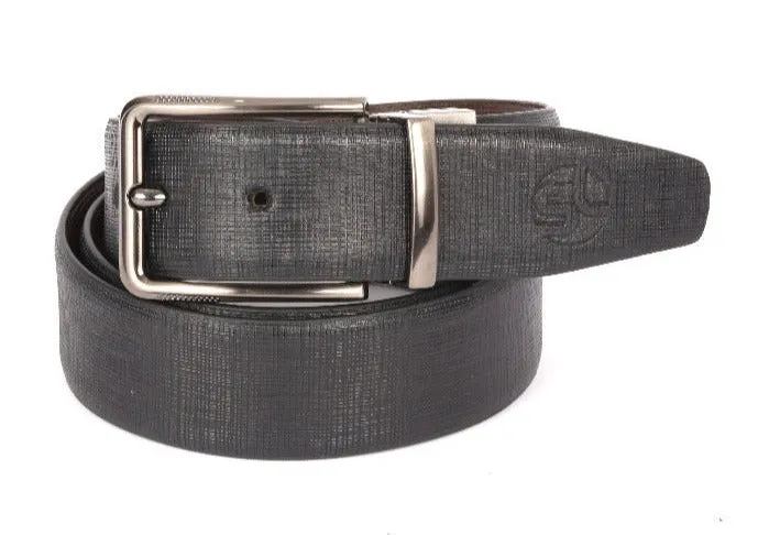 REVERSIBLE FORMAL LEATHER BELT 43003