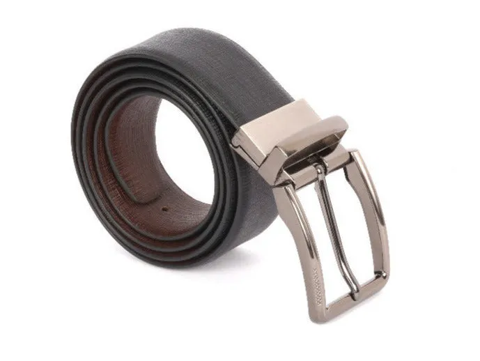 REVERSIBLE FORMAL LEATHER BELT 43003