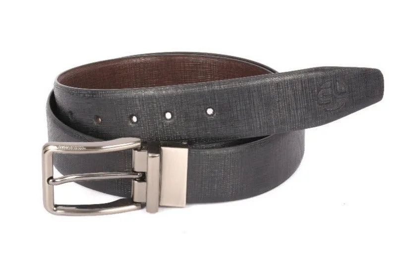 REVERSIBLE FORMAL LEATHER BELT 43003