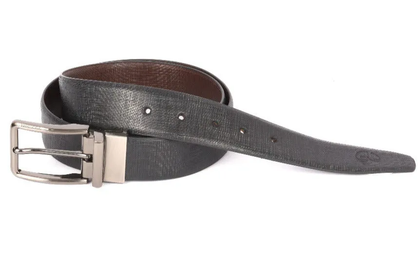 REVERSIBLE FORMAL LEATHER BELT 43003