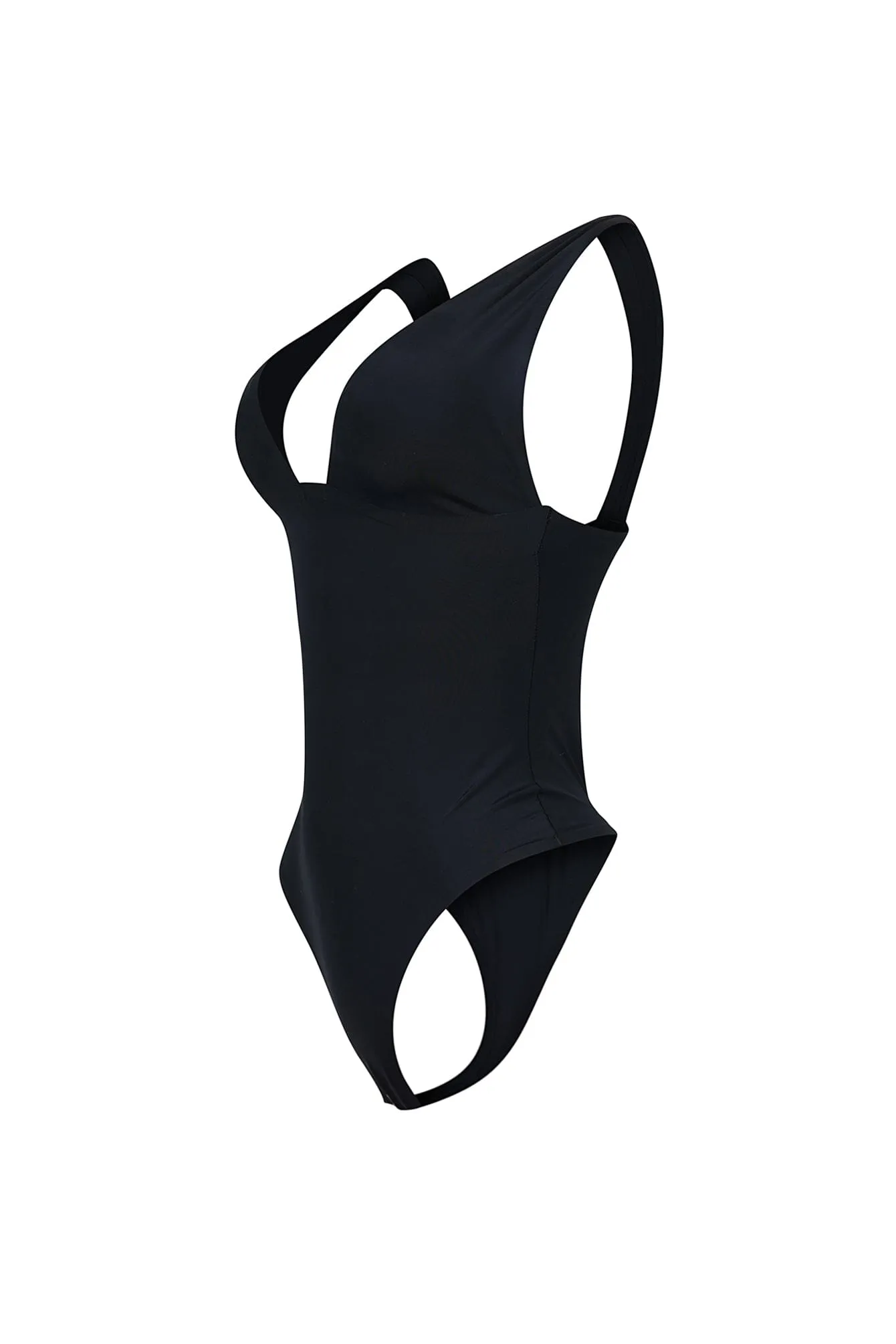 Sandra Seamless Nylon V-Cut Bodysuit