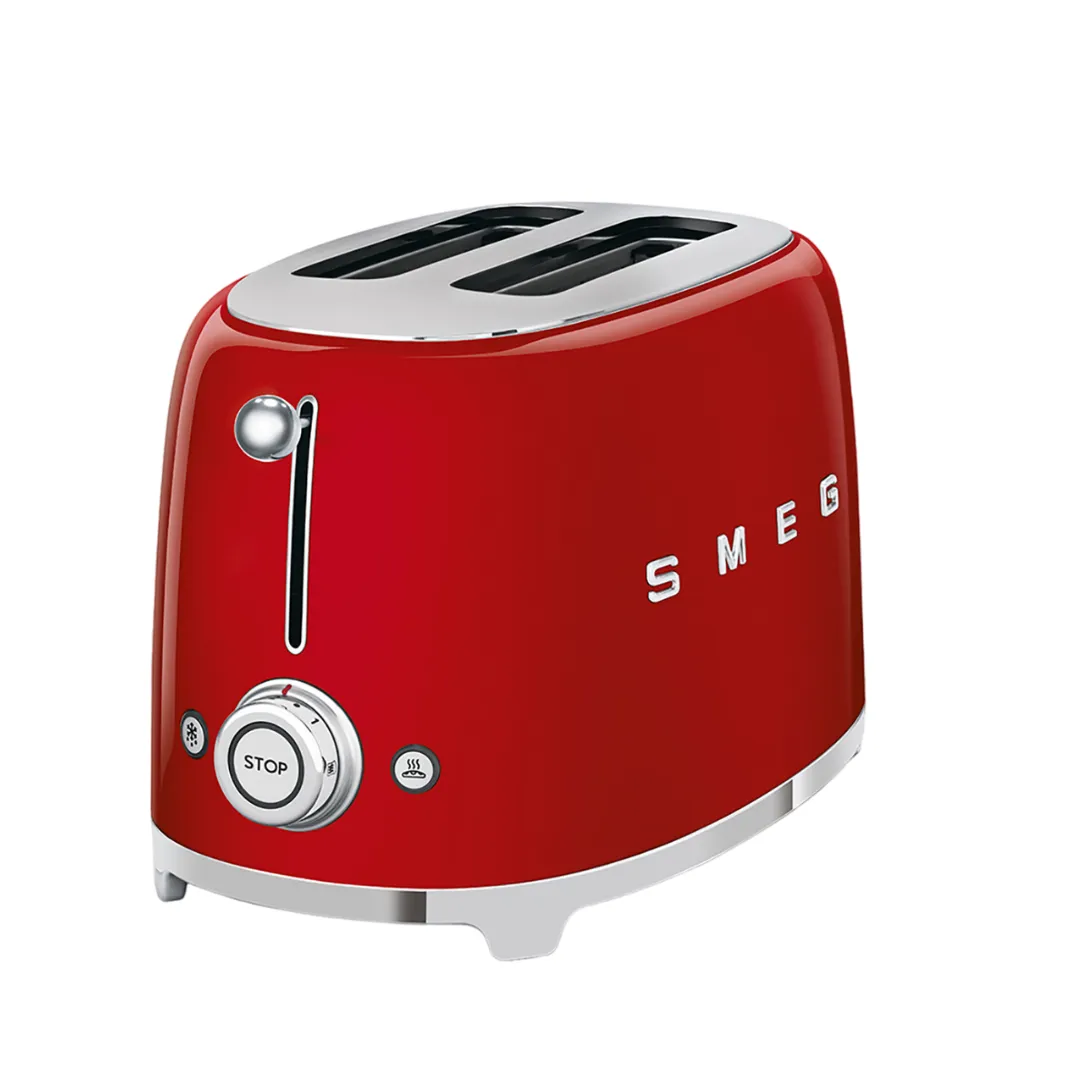 SMEG TSF01RDUK (Red) 50’s Retro Style 2 Slice Toaster