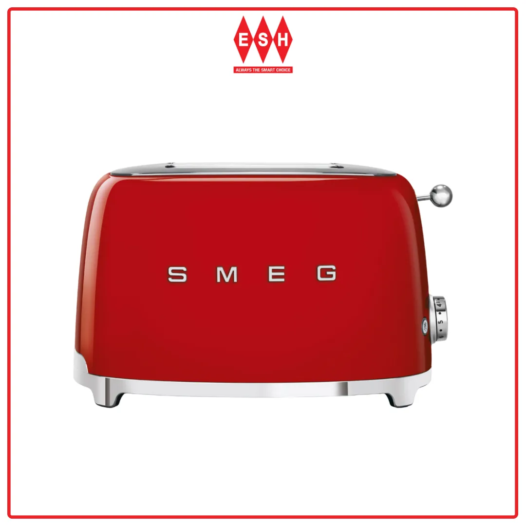 SMEG TSF01RDUK (Red) 50’s Retro Style 2 Slice Toaster