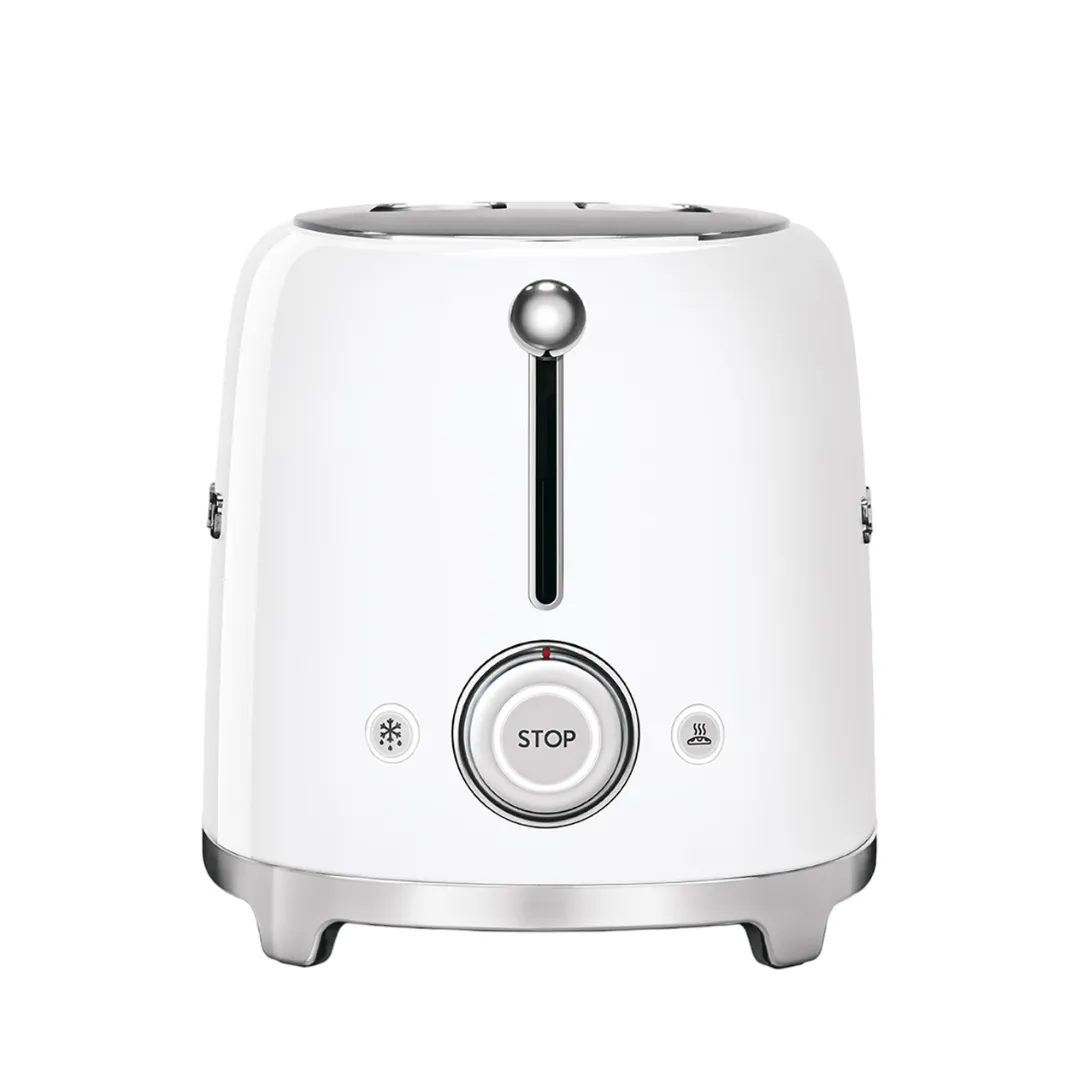 SMEG TSF01WHUK (White) 50’s Retro Style 2 Slice Toaster