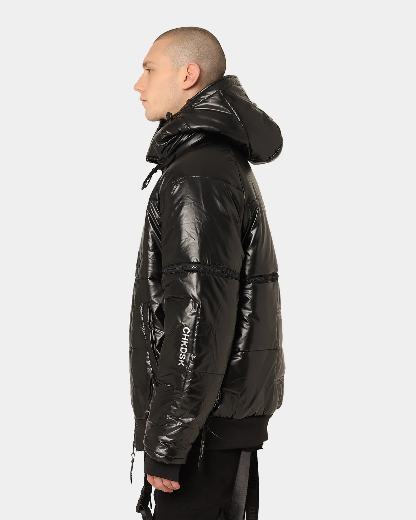 The Anti Order Anti Joy Technical Puffer Jacket Black/Silver