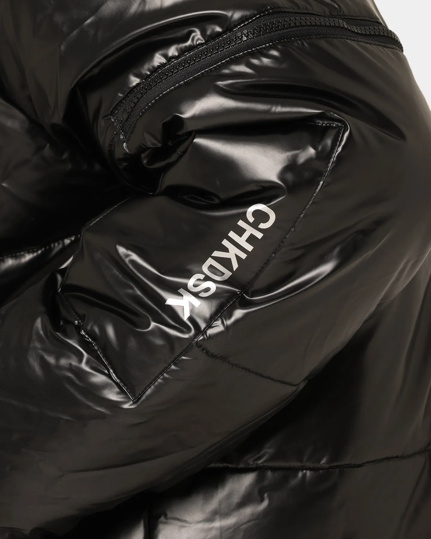 The Anti Order Anti Joy Technical Puffer Jacket Black/Silver